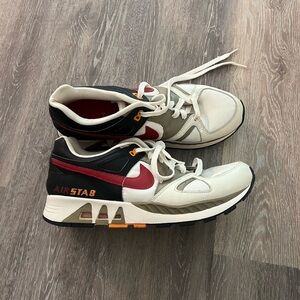 Nike Sneakers - Red and White Interior